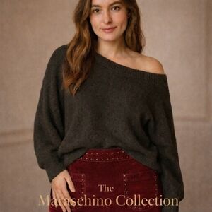 Mossimo Velvet Studded Mini Skirt | Size 18 | Holiday Maroon